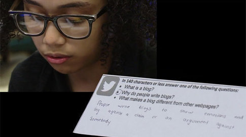 Assessing Students with Twitter-Style Exit Slips